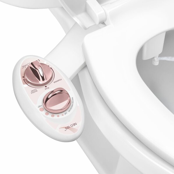 Luxe Bidet NEO 185 – Samočisticí bidetová sprcha s dvojitou tryskou, bez elektrického napájení