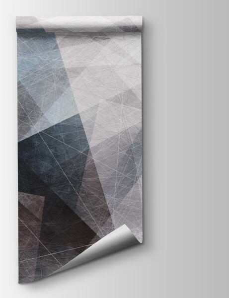 Fototapeta Šedobílé pozadí s mnoha čtverci, Geometrické fototapety, Populární fototapety, u29741 - Tapeko.co.cz
