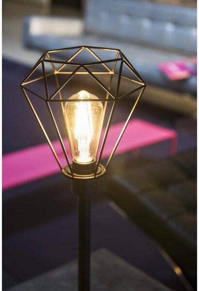 BIG WHITE SLV FENDA, stolní lampa, podstavec svítidla, A60, černá, bez stínítka, max. 60 W 155780