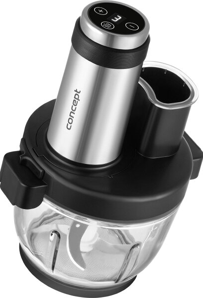 Concept RM3300 - Kuchyňský robot se struhadlem 1000W/230V černá/nerez