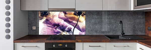 Dekorační panel sklo Suché máky pksh-113859172