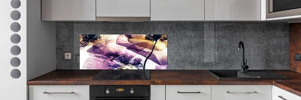 Dekorační panel sklo Suché máky pksh-113859172