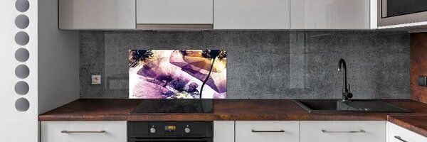 Dekorační panel sklo Suché máky pksh-113859172