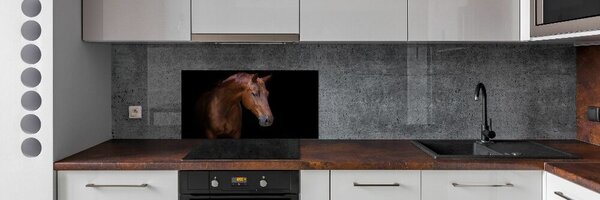 Dekorační panel sklo Hnědý kůň pksh-114030424