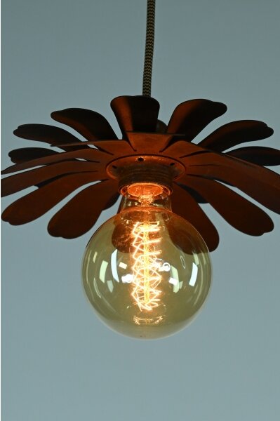 Bohemia-Design - Lustr na lanku 1xE27/60W/230V bronzová