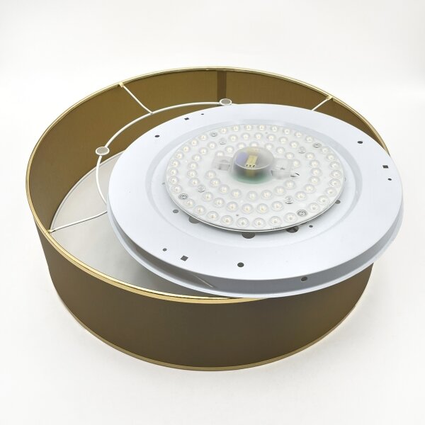 LED Stropní svítidlo SIRJA LED/36W/230V pr. 45 cm hnědá/zlatá