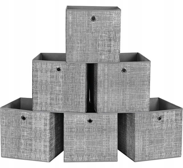 Látkové úložné boxy 6 ks SONGMICS