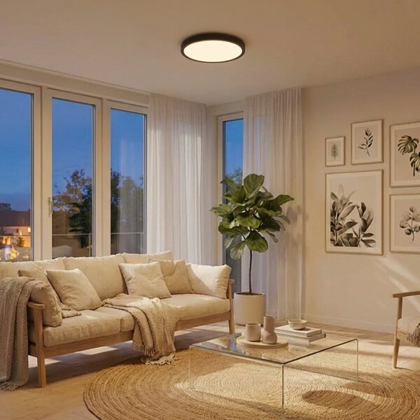 Brilagi - LED Stropní svítidlo ESTELA LED/18W/230V černá