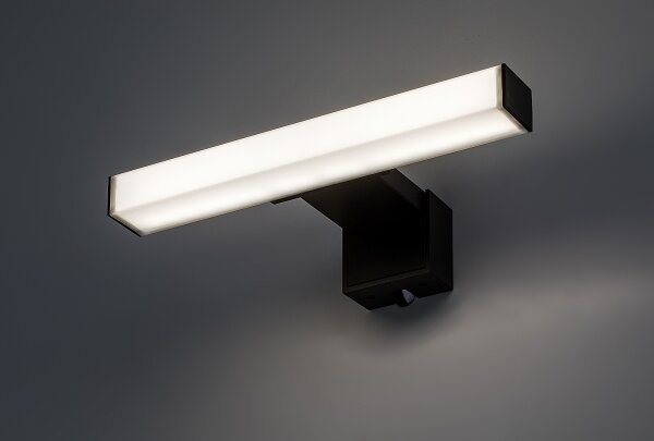 Rabalux 75050 - LED Koupel. osvětlení zrcadla OLIRO LED/4W/230V IP44 20 cm černá