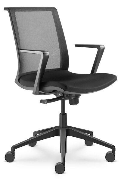 LD SEATING - Kancelářská židle LYRA NET 203-F80 - černý rám