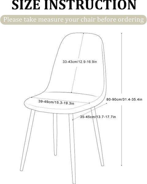 Sada jídelních židlí (2/4/6 kusů) – Moderní židle s polstrováním vhodné do jídelny nebo restaurace