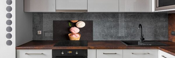 Dekorační panel sklo Zmrzlina v oplátce pksh-114775642