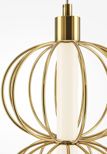 MAYTONI Nástěnné svítidlo Golden Cage 3000K 17W MOD216WL-L10G3K