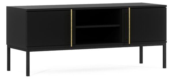 TV stolek LANZZI 120x40 cm, černý