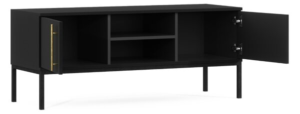 TV stolek LANZZI 120x40 cm, černý