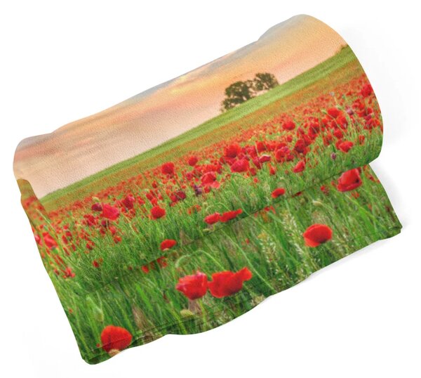 Sablio Deka Pole vlčích máků 2 - 150x120 cm