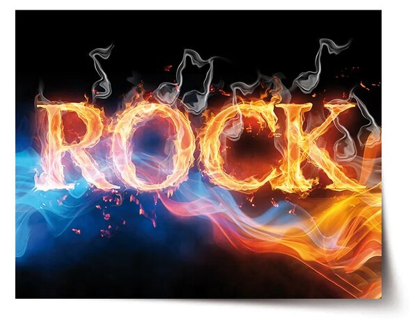 Sablio Plakát Rock - 60x40 cm