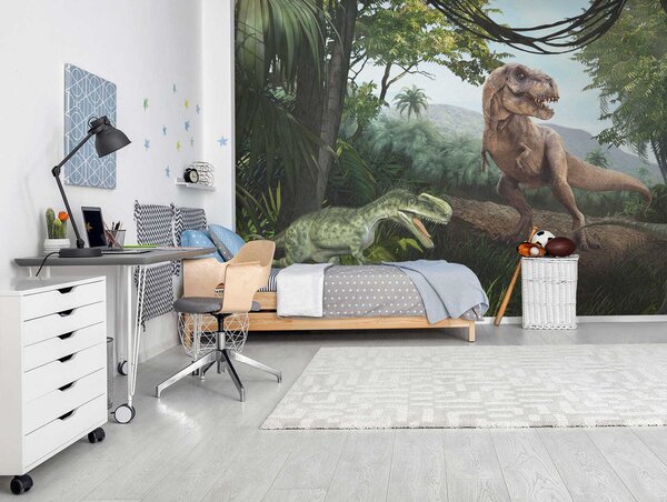 Fototapeta Dinosaurus v lese, Fototapety se zvířaty, Populární fototapety, u36756 - Tapeko.co.cz