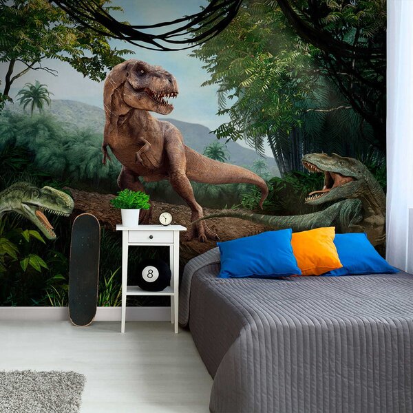 Fototapeta Dinosaurus v lese, Fototapety se zvířaty, Populární fototapety, u36756 - Tapeko.co.cz