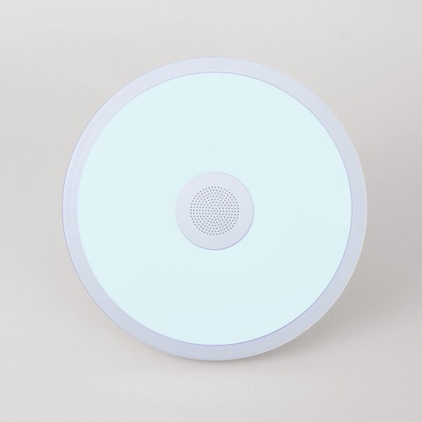 Globo - LED RGB Koupelnové svítidlo s reproduktorem RAFFY LED/18W/230V IP44 + DO