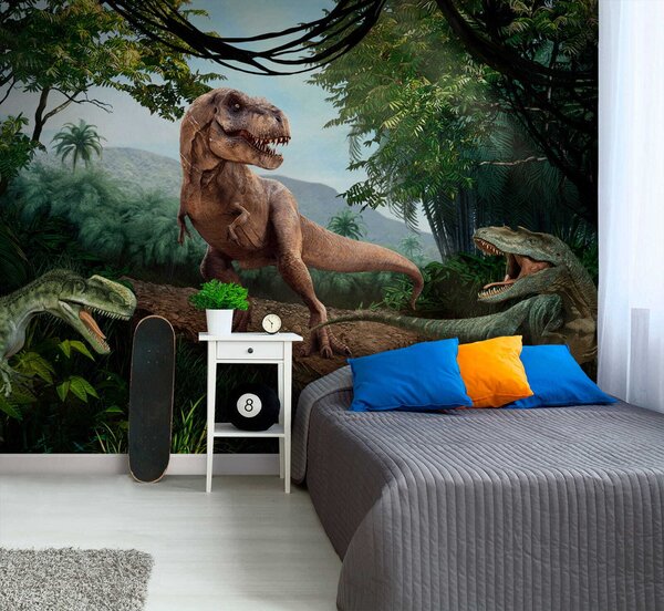 Fototapeta Dinosaurus v lese, Fototapety se zvířaty, Populární fototapety, u36756 - Tapeko.co.cz