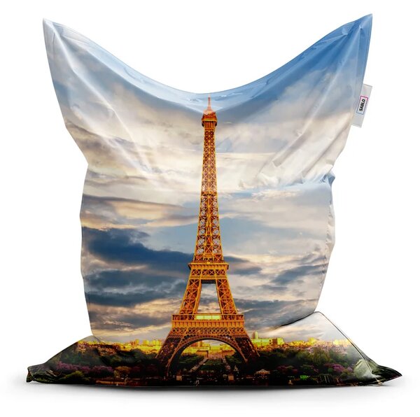 Sablio Sedací vak Classic Eiffel Tower 3 - 150x100 cm