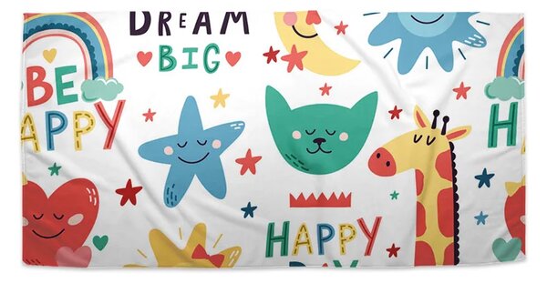 Sablio Ručník Happy day - 30x50 cm