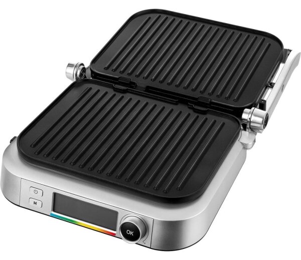 Sencor - Kontaktní gril 2100W/230V matný chrom