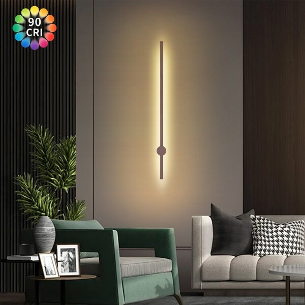 Brilagi - LED Venk. nást. svít. AURA LED/20W/230V 3000K IP54 97 cm hnědá CRI 90