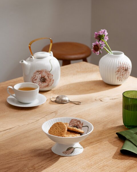 Kähler Design Porcelánový šálek s podšálkem Hammershøi - 250 ml KD494