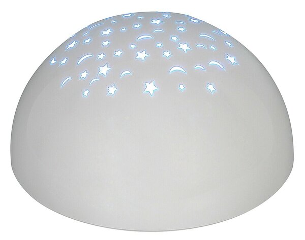 Rabalux dětská noční lampička s projektorem Lina LED 0,5W bílá RGB 1470