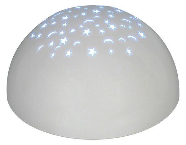 Rabalux dětská noční lampička s projektorem Lina LED 0,5W bílá RGB 1470