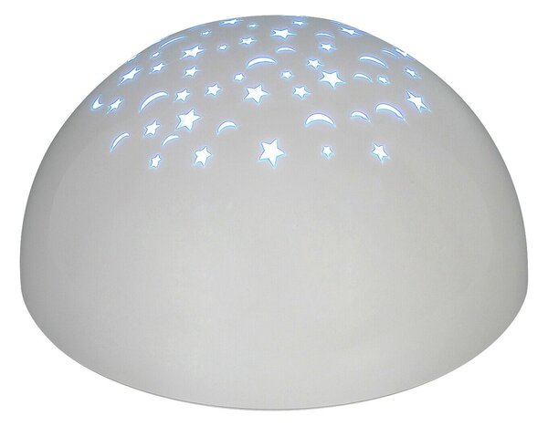 Rabalux dětská noční lampička s projektorem Lina LED 0,5W bílá RGB 1470