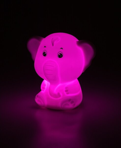 Rabalux 76042 - LED RGB Dotykové noční světlo LIGHTIMALS LED/0,05W/1xCR2032 slon