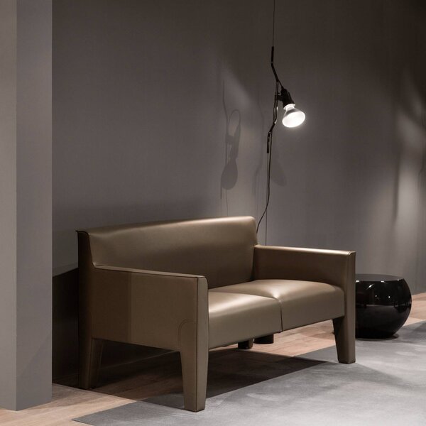 FLOS Parentesi - stojanové závěsné svítidlo, černá barva, Černá, Obývací pokoj / jídelna, kov, Design, stojací lampa