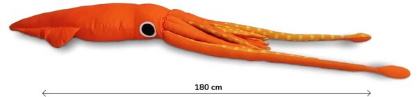 Sablio Mega 3D polštář ve tvaru olihně - 180 cm
