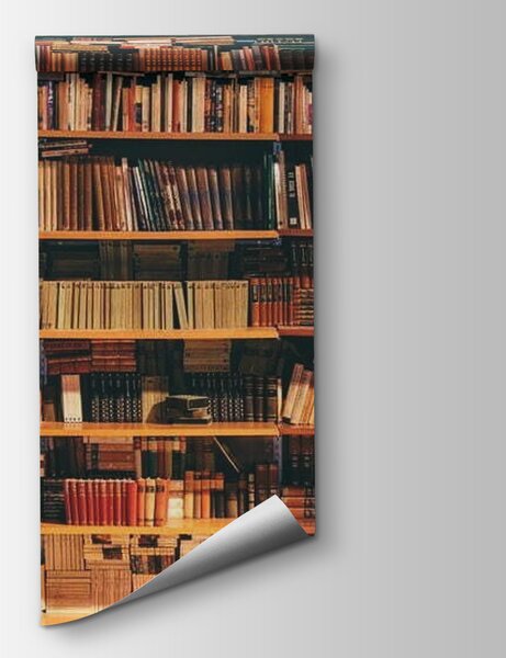Fototapeta Velká knihovna plná knih, Fototapety s expandujícím prostorem, Populární fototapety, u40004 - Tapeko.co.cz