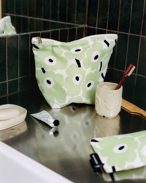 Marimekko Koupelnová sada Unikko, 2ks / béžová
