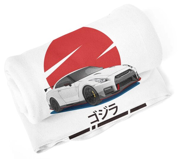 Sablio Deka Nissan GTR 35 Japonské slunce - 150x120 cm