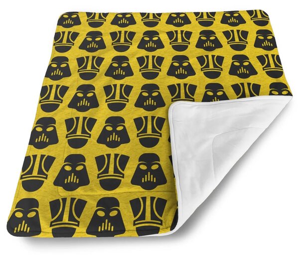 Sablio Deka pro miminko Star Wars Stormtroopeři Pattern na žluté - 80x100 cm