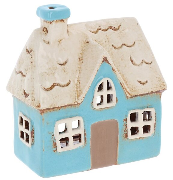 Keramický svícen Domek 15 cm