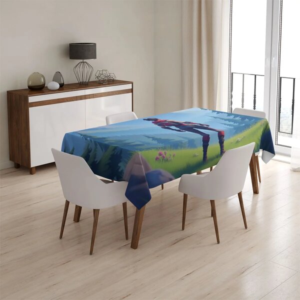 Sablio Ubrus FORTNITE Horská krajina - 90x90 cm