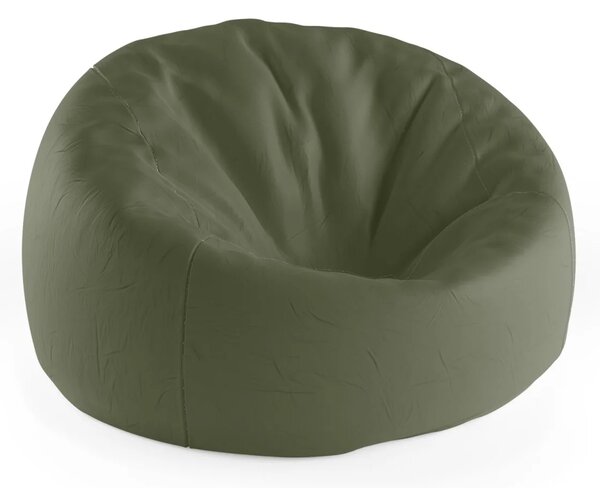 Sablio Sedací vak Cocoon Vojenská zelená - 75 x 45 x 35 cm