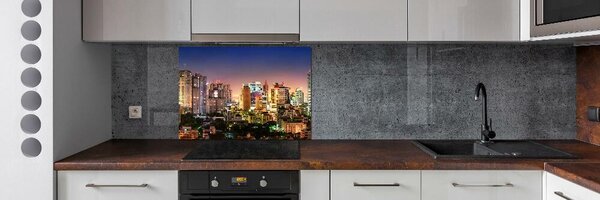 Dekorační panel sklo Noční Bangkok pksh-117173387