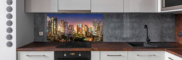 Dekorační panel sklo Noční Bangkok pksh-117173387