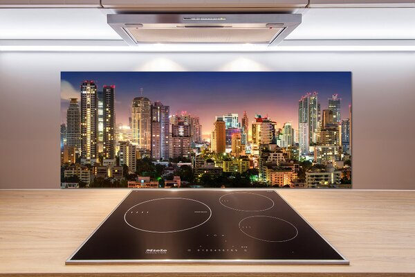 Dekorační panel sklo Noční Bangkok pksh-117173387