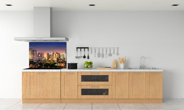 Dekorační panel sklo Noční Bangkok pksh-117173387