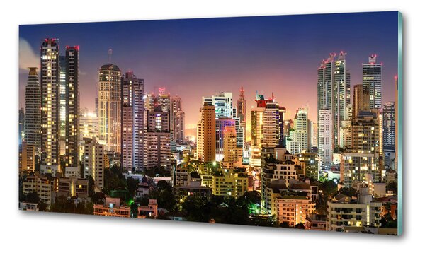 Dekorační panel sklo Noční Bangkok pksh-117173387