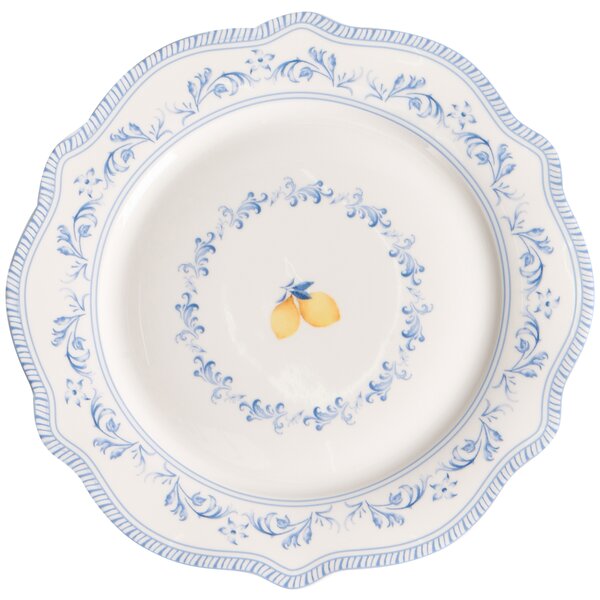 Sada 24 kusů nádobí LOVAGE Porcelán Bílá