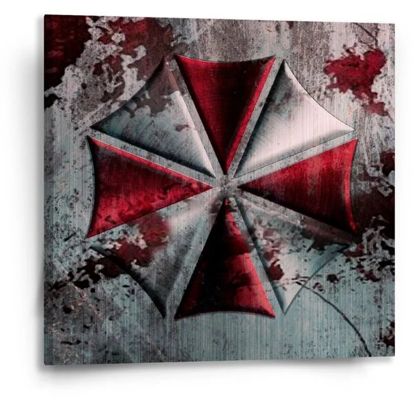 Sablio Obraz Resident Evil Umbrella Corporation Steel - 50x50 cm